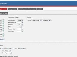 Aggregate Analysis page