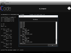 Automatic structure of the code