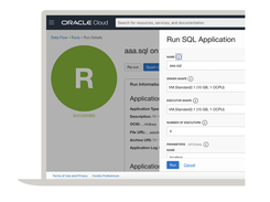 Oracle Cloud Infrastructure Data Flow Screenshot 1