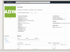 Oracle Cloud Infrastructure Data Lakehouse Screenshot 1