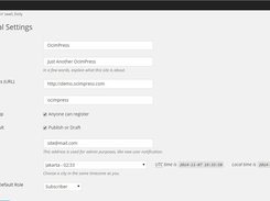 General Settings