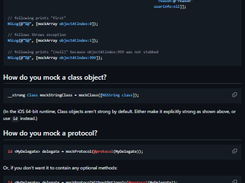 OCMockito Screenshot 1