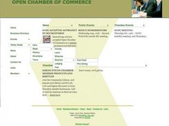 Web app home page w/multi-level menus (default stylesheet)