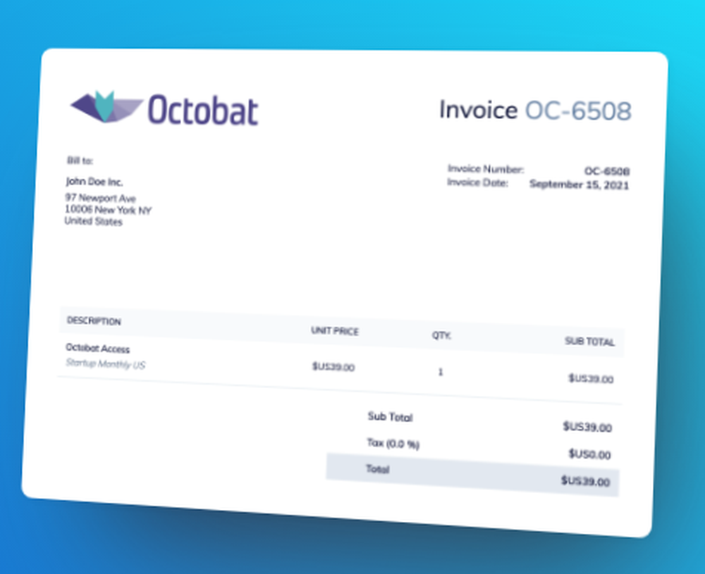 Octobat Screenshot 1