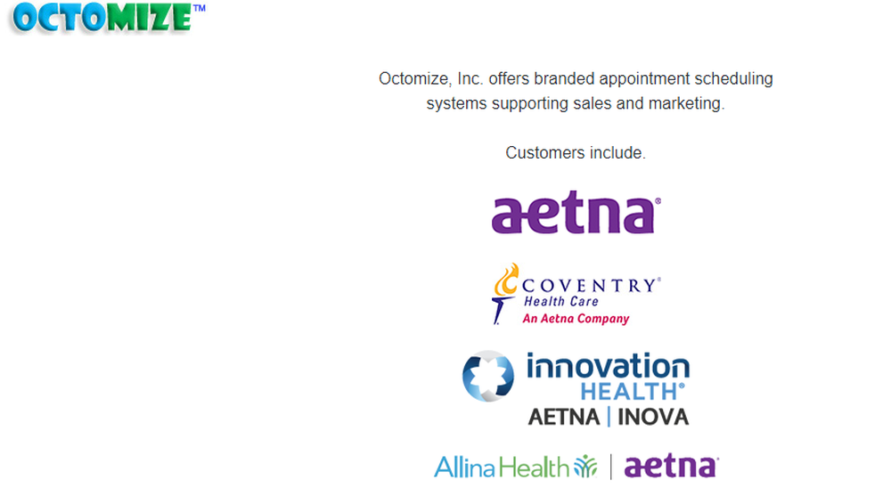Octomize Appointment Scheduler Screenshot 1