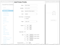 OctoPrint Screenshot 3