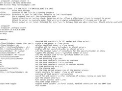 Methods of calling the client and commands within interface