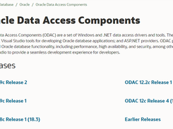 Oracle Data Access Components (ODAC) Screenshot 1