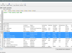 Main application screen