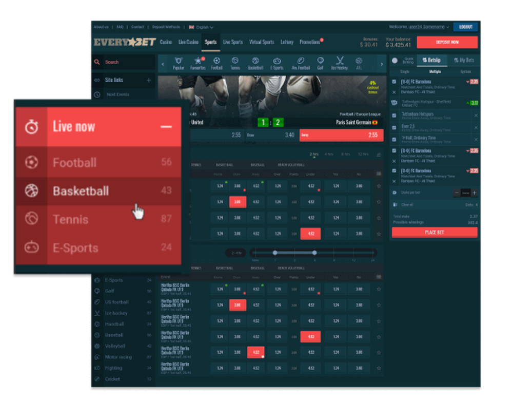 OddsMatrix Screenshot 1