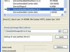 Backup a partition