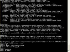 Command Line Interface in a Windows console