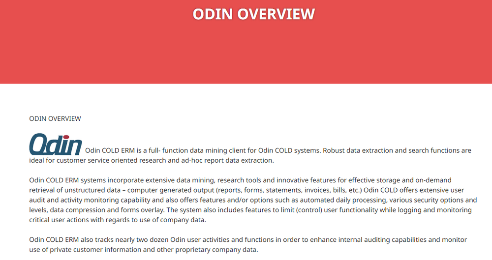 Odin Screenshot 1