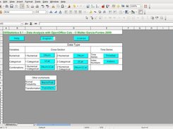 Initial menu of ODStatistics