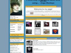 My page on one of the OdysseusBlog test sites. (the biggest)