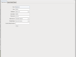 Defining the data source