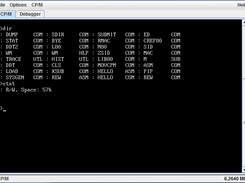 CP/M command line