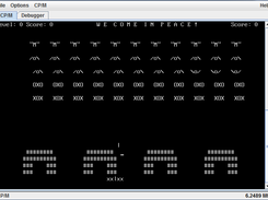 Running Aliens (Space Invaders clone)