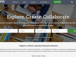 OER Commons Screenshot 1