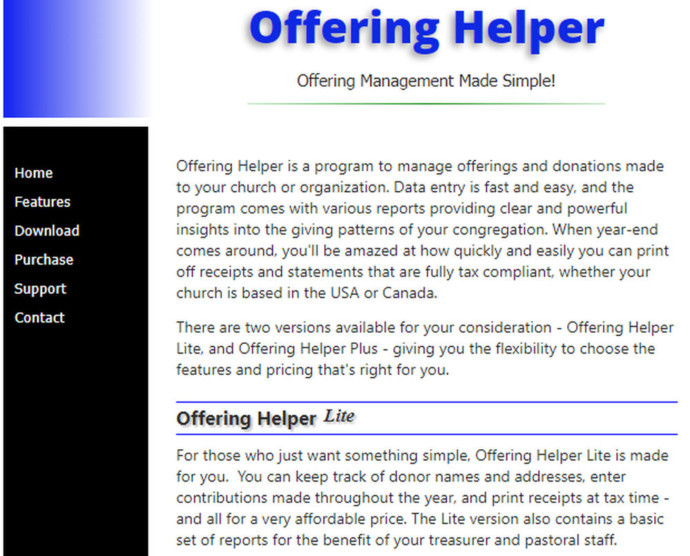 Offering Helper Screenshot 1