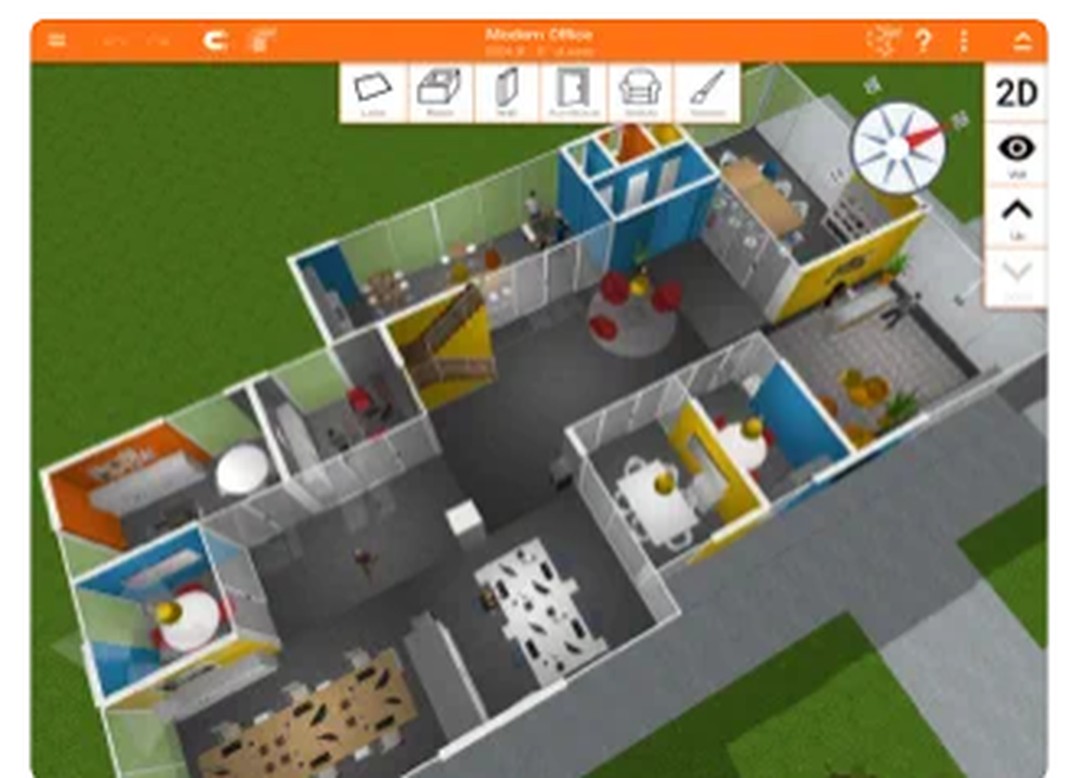 Office Design 3D Screenshot 1