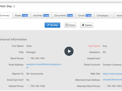 OfficeClip Contact Management Screenshot 2