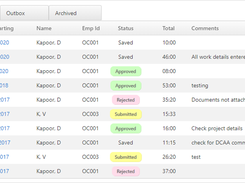 Timesheet Inbox