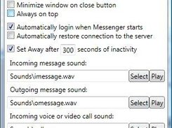 OfficeSIP Messenger - Preferences