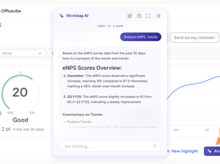 Surface key trends, highlights and challenges with AI summaries of engagement