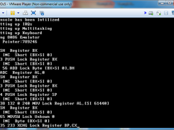 Testing the 8086 Emulator