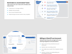 Reminders & Automated Tasks and Billing Features