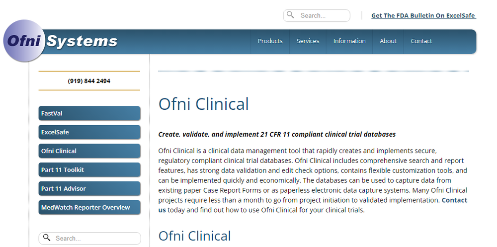 Ofni Clinical Screenshot 1