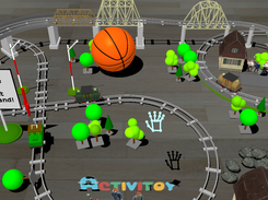 virtual tinplate railway closeup