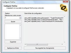 Configure Mozilla easily