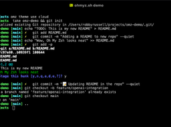 Oh My Zsh (ohmyzsh) Screenshot 1