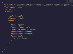 ohmyposh.dev Screenshot 1