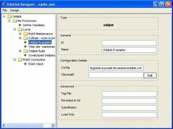 Oddjob Designer showing a component's configuration.