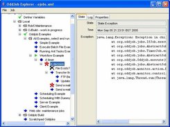 Oddjob Explorer showing a job's state summary.