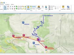 4UMaps web map with GPX data (waypoints, tracks and routes)