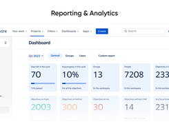 Extensive OKR Reporting & Analytics | OKR Board for Jira & Confluence by Oboard