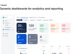 Dynamic dashboards for Analytics & Reporting |  OKR Board for Salesforce by Oboard