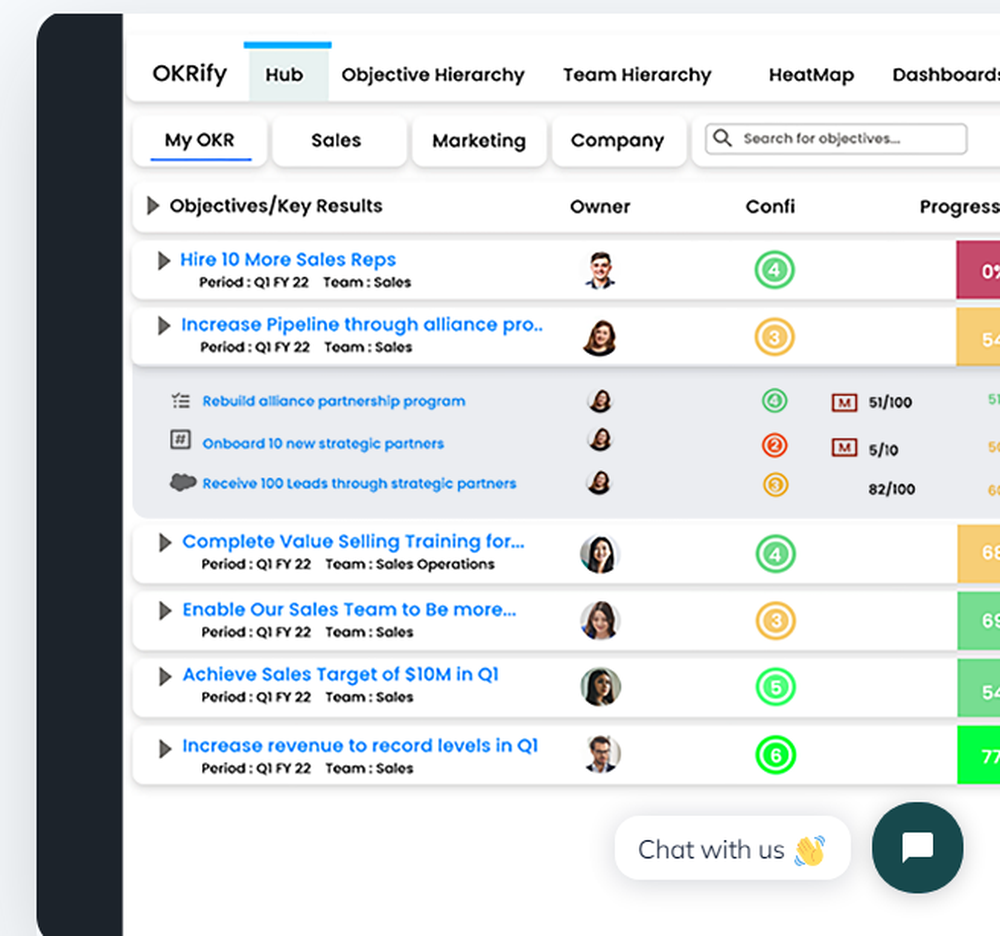 OKRify Screenshot 1