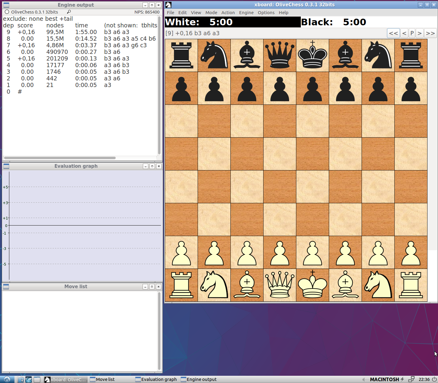Delfi - Winboard chess engine