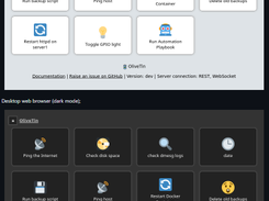 OliveTin Screenshot 2