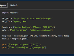 Olostep Screenshot 2