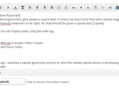 FREE BBCode Editor