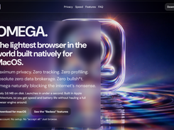 OMEGA Browser Screenshot 1