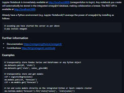omegaml Screenshot 1