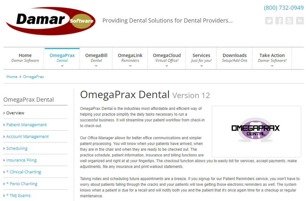 OmegaPrax Dental Screenshot 1