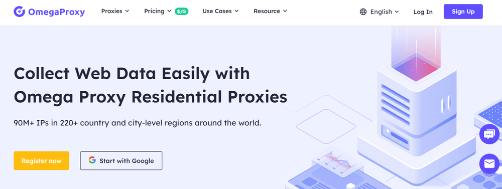 OmegaProxy Screenshot 1